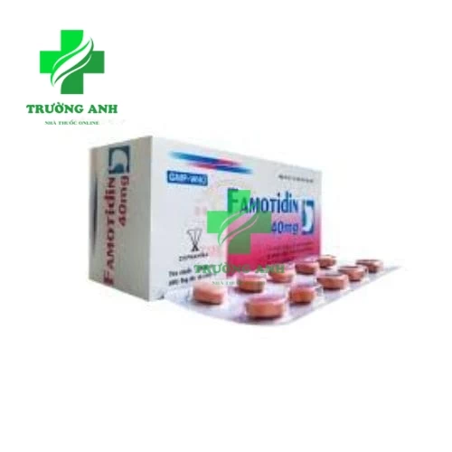 Famotidin 40mg Armephaco - Thuốc điều trị loét dạ dày tá tràng